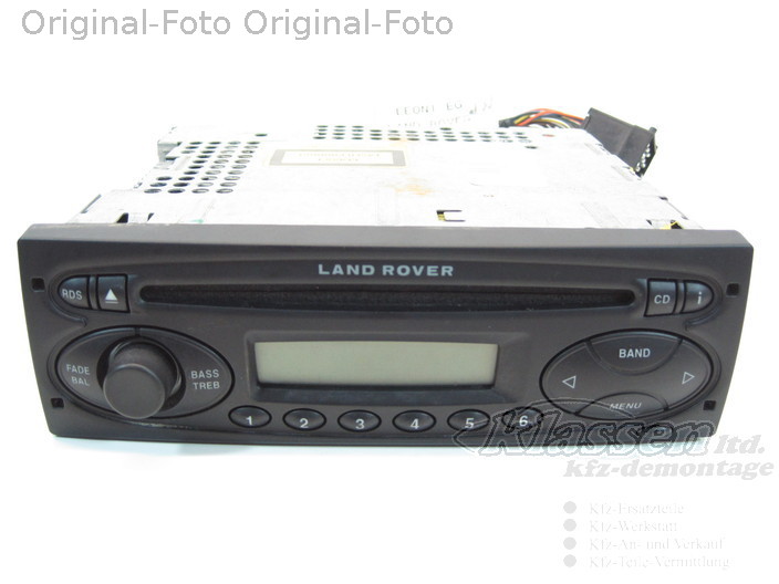 radio CD player Land Rover Defender 2CFF18C838AB XQE000161PMA eBay