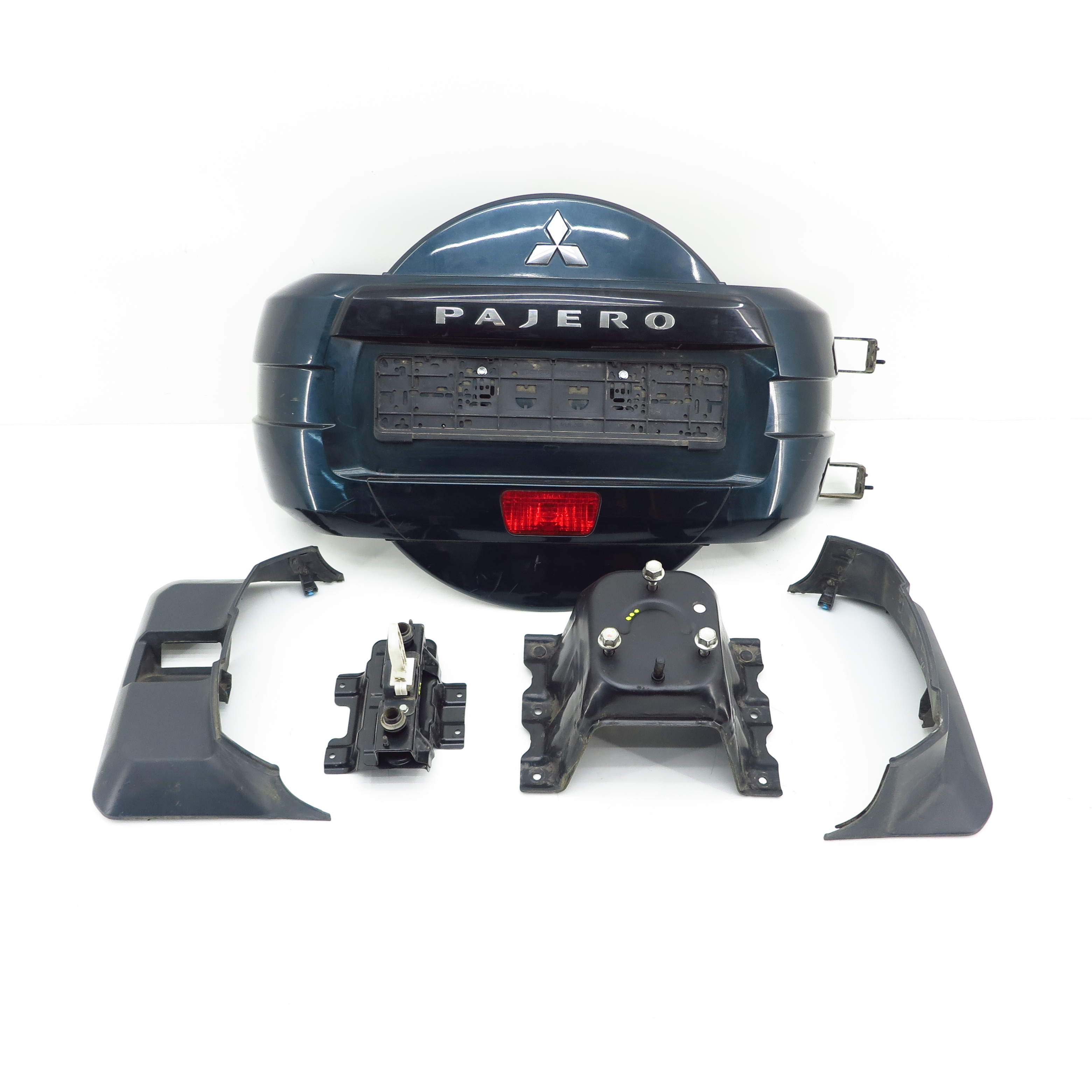 spare wheel cover bracket Mitsubishi Pajero 4 V80 eBay