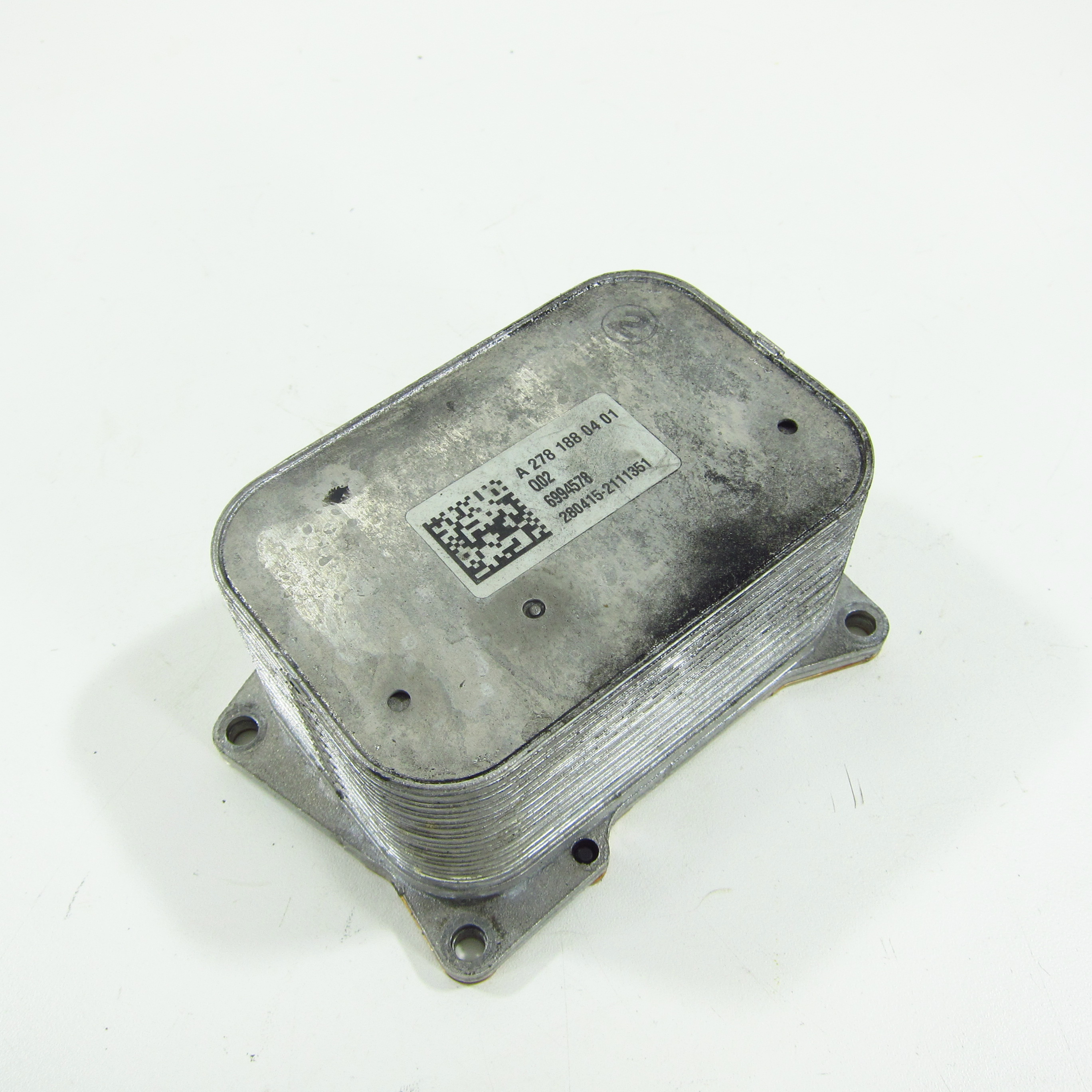 Details About Oil Cooler Mercedes Benz C218 Cls 63 Amg 0211 A2781880401